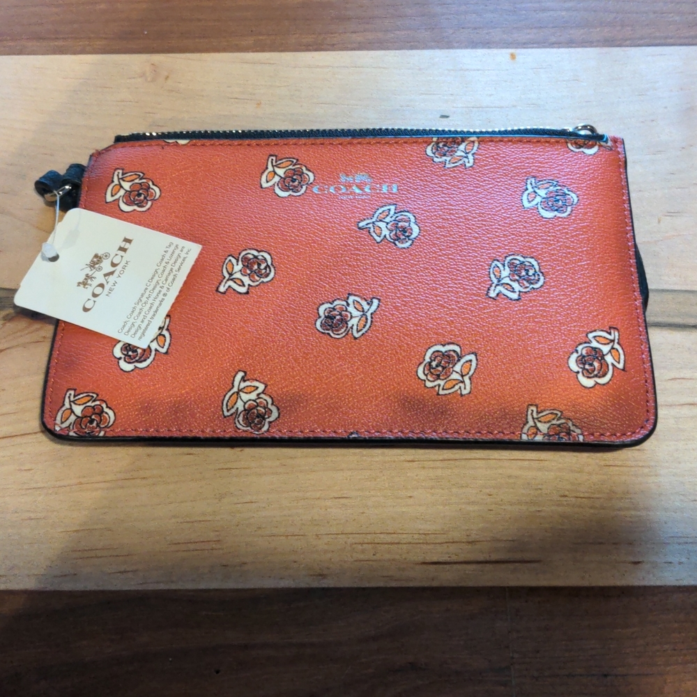 Sienna Rose Small Coach Wristlet